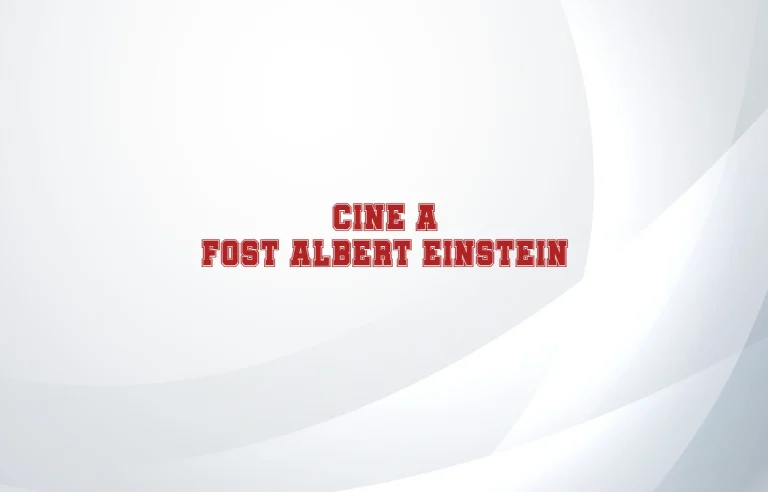 cine a fost albert einstein