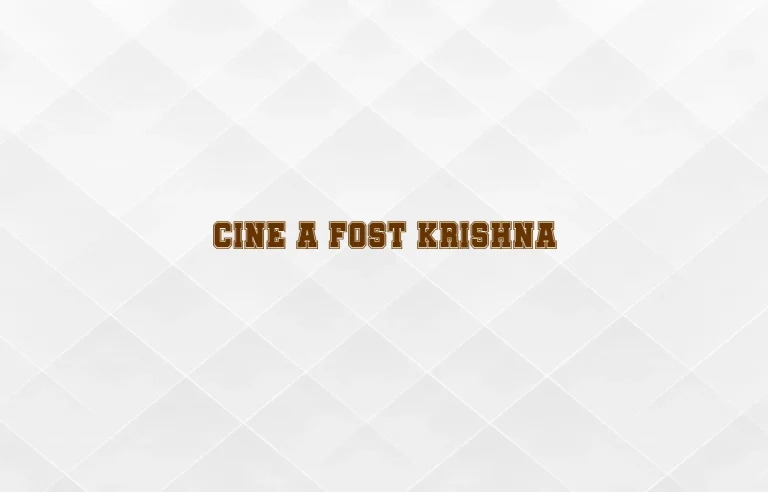 cine a fost krishna