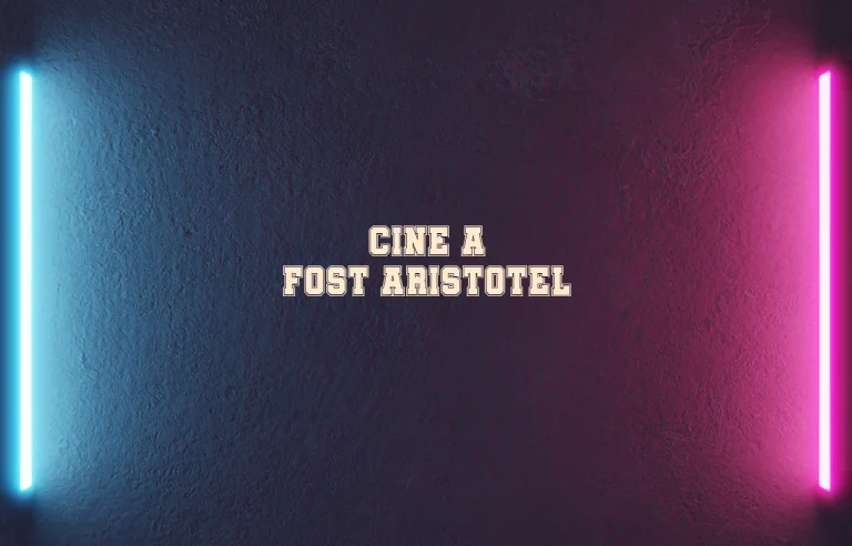 cine a fost aristotel
