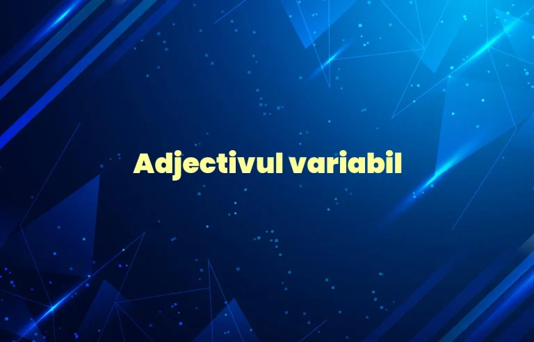 adjectiv variabil