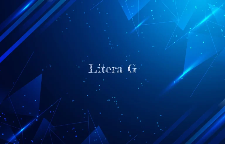 litera g