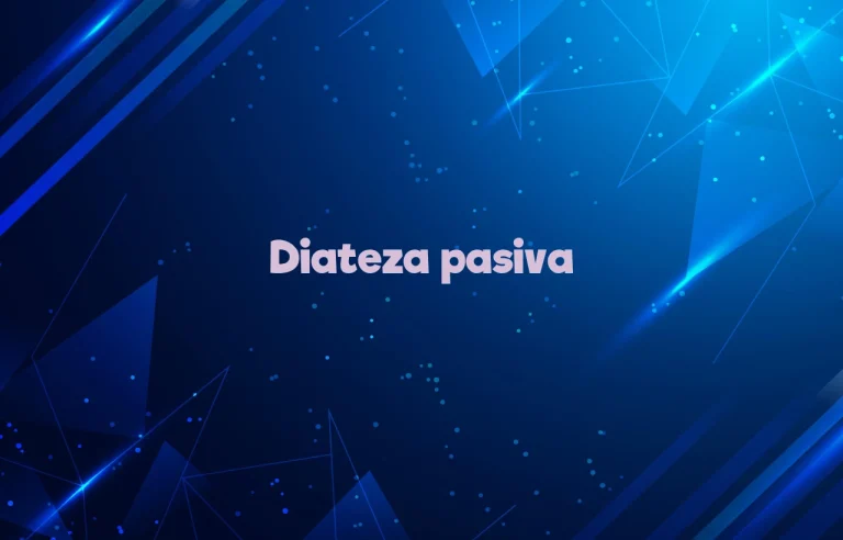 diateza pasiva
