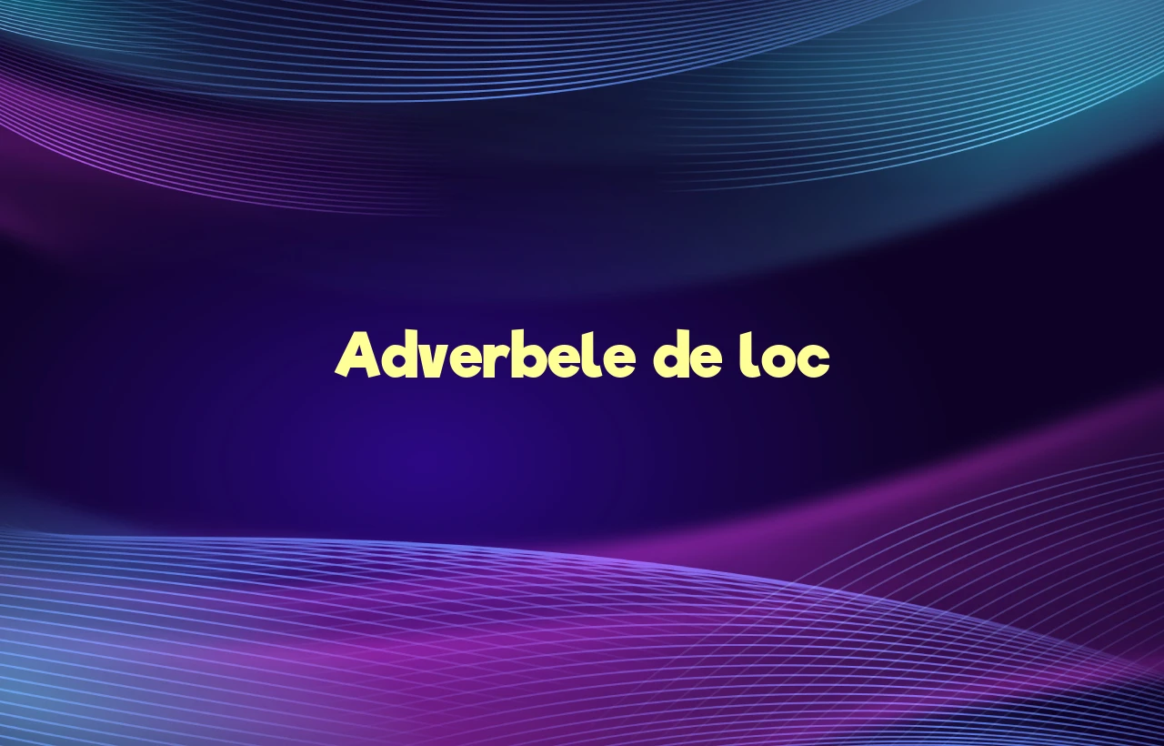 adverbe de loc