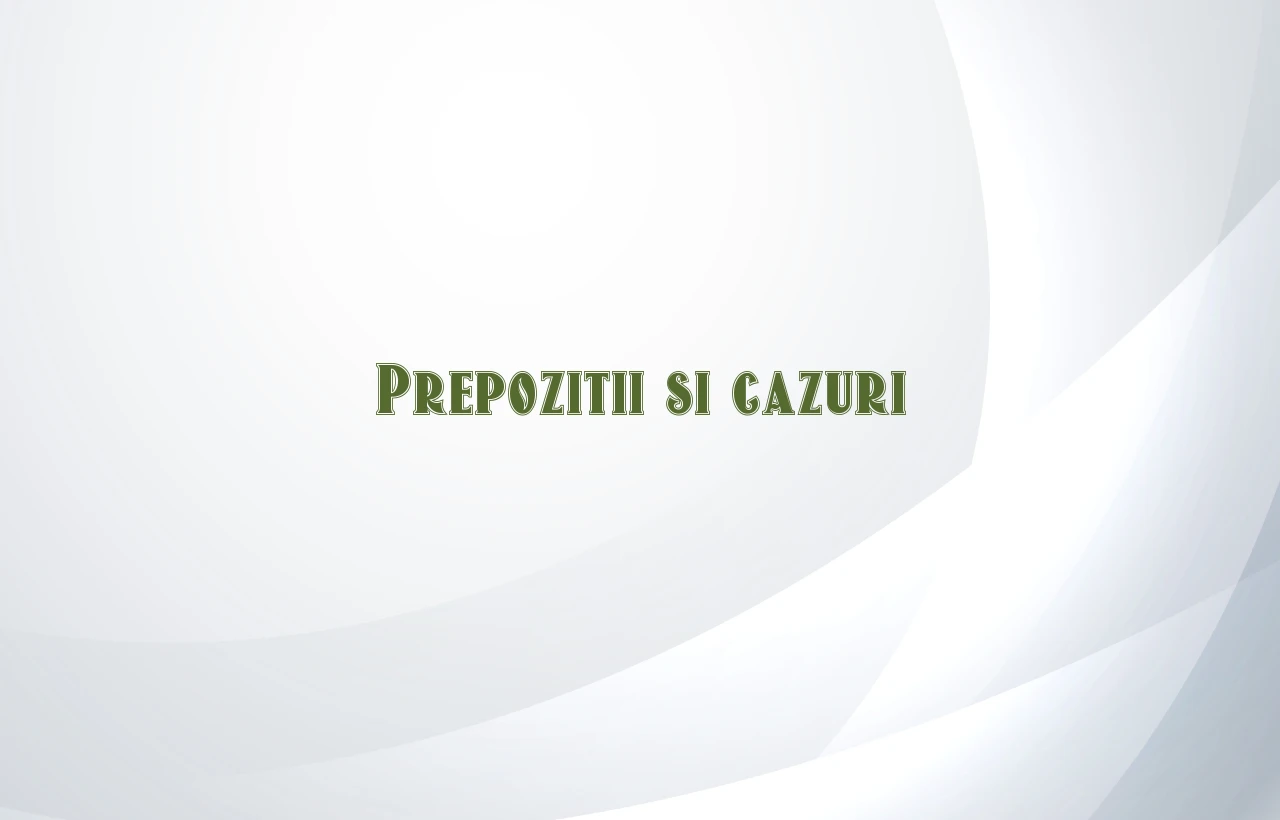 prepozitii cazuri