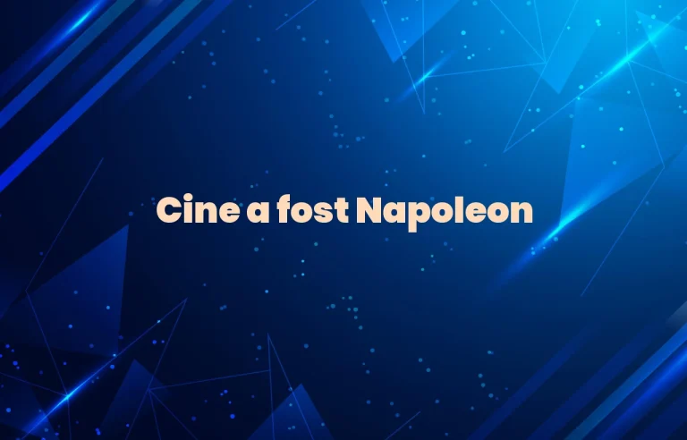cine a fost napoleon