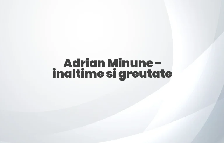 adrian minune inaltime si greutate